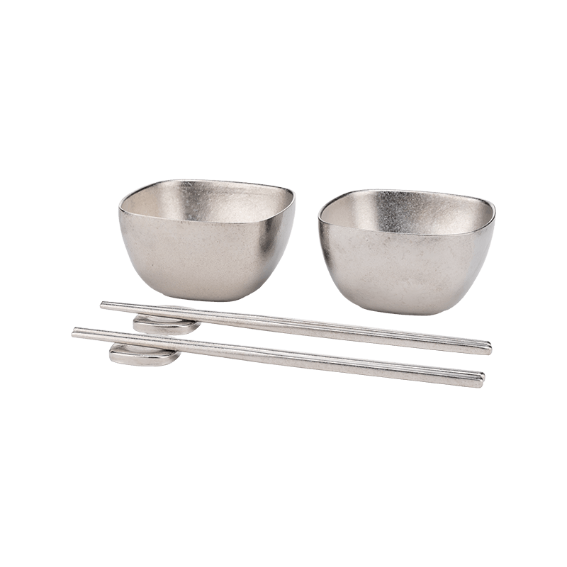 Pure Titanium Double Tableware Set